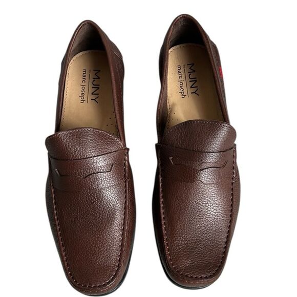 Marc Joseph New York Valley Road loafers, Brown Grainy, Size 13, NWT - Picture 1 of 11
